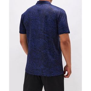 Polo d'été personnalisé en gros à manches courtes pour hommes, coupe oversize, 100 % polyester, décontracté, pour le golf, unisexe - Product Image 4