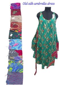 Vestido Maxi Boho de Seda con Tirantes Finos, Estampado Floral Asimétrico, Corte Holgado, Casual de Verano con Bolsillos - Product Image 1