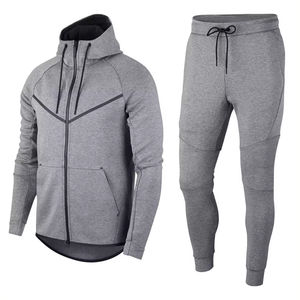 Nuevo Conjunto Deportivo Holgado para Hombre, 100% Algodón, con Capucha, Costuras en Contraste, Diseño Sólido, Alta Calidad, Haus Industries - Product Image 1