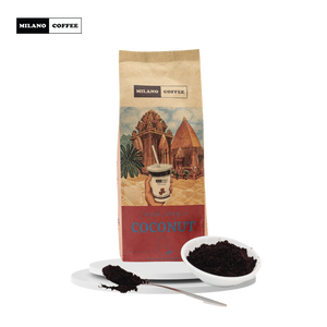 Vietnam Arabica Ground <b>Coffee</b> Medium Roast Bitter Taste High Quality Wholesale OEM ODM Private Label Supplier Milano <b>Coffee</b> - Product Image 1