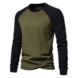 T-shirts Raglan Personnalisés pour Hommes – Vêtements de Sport Décontractés à Manches Courtes, Col Rond en Coton – Fournisseur en Gros ODM Marque Privée - Product Image 5