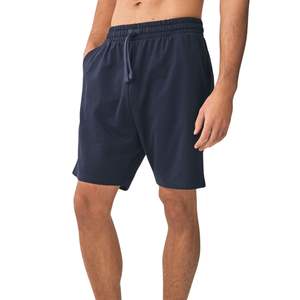 Pantalones Cortos Deportivos Casuales para Hombre, al por Mayor, Personalizados, Cintura Elástica con Cordón, Secado Rápido, Transpirables, 100% Algodón, para Entrenamiento - Product Image 4