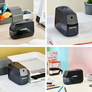 Temperino Elettrico Portatile Ricaricabile con Lama Elicoidale Progettato per Matite Nere e Colorate Nero - Product Image 2
