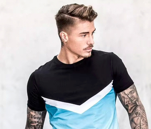 <b>Explosive</b> Models Mens Soft Breathable t Shirts Top High Quality Men's Vintage Custom Hip-hop T-shirts - Product Image 3