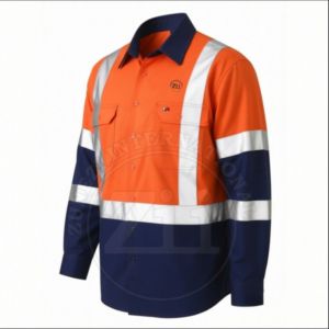 Vêtements de travail pour soudeurs, ignifuges, en coton FR 6,5 oz, boutons-pression perlés, à carreaux, pour la soudure et la fusion, sécurité contre les arcs électriques NFPA2112 - Product Image 1