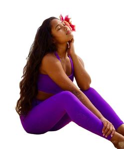 Leggings taille haute Power Motion en polyester, tissu extensible respirant, ajustement flexible, pour le fitness, le sport, le quotidien et les loisirs - Product Image 3