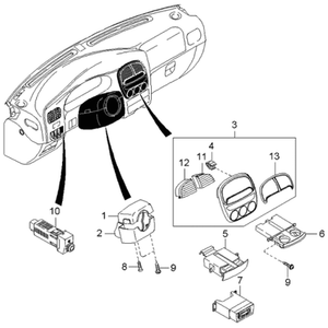 Pièces et accessoires automobiles et camionnettes neuves Sportage 0K07A6021100 - Product Image 2