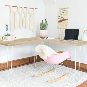 Plateau de table en bois de noyer stratifié, surface de bureau rectangulaire en bois pour bureau debout, mobilier de bureau, vente en gros - Product Image 4