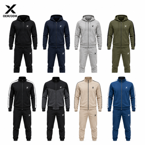 Survêtements à capuche et à col pour hommes X Sports City, qualité supérieure, performance, confort, style, OEM/ODM, logo X, designs tendance - Product Image 1
