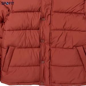 Chaqueta Safari de Color Sólido para Hombre, Talla Grande, Cierre de Cremallera Impermeable, Exterior de Cuero Genuino, Forro de Algodón, Informal, Invierno - Product Image 6
