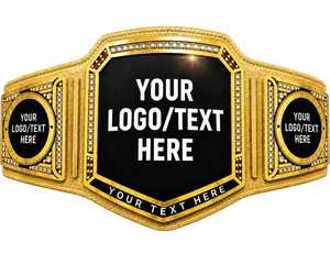 Cinturón de Campeonato de Peso Pesado Transpirable Personalizado para Adultos Unisex, Último Modelo Mundial de MMA, Karate, Jiu-Jitsu, Taekwondo, Judo y Grappling - Product Image 2