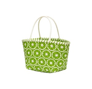 Sac à main en plastique tissé à motif étoile unique et sac fait main chic pour femmes, sac de shopping décontracté quotidien personnalisé - Product Image 1