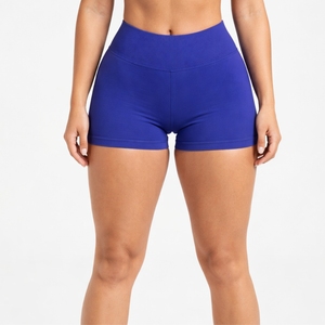 Women High Waist Stretch Gym Yoga Workout <b>Shorts</b> Quick Dry Breathable Eco-Friendly Comfort Fit Soft Fabric Active Wear - Product Image 1