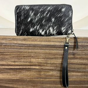 Hot Selling 2026 Personalized Handcrafted Cowhide <b>Leather</b> Wallet with Sunflower Design Bohemian Durable Clutches for Women's - Product Image 5