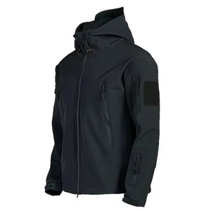 Veste tactique imperméable en toile d'hiver pour homme, coupe-vent respirante, vêtements de travail en plein air, vêtements d'extérieur OEM 4XL - Product Image 2