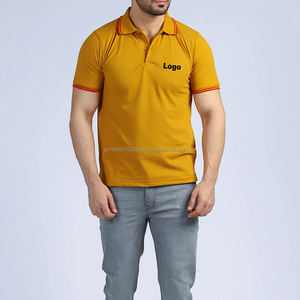 Polo de verano 2024 para hombres y mujeres, camiseta de Golf de secado rápido con logotipo personalizado para hombres, Polo de manga corta, Polo de algodón liso - Product Image 4