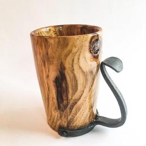 Handmade Polished Buffalo Horn Mug Natural Shape Reusable Viking Beer Champagne Custom Logo Engraved Waterproof Modern Folk Art - Product Image 4