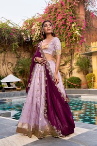 Vêtements traditionnels indiens et pakistanais, Lehenga Choli pour femmes, pour les mariages et les festivals, prix de gros - Product Image 1