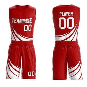 Conjunto de Uniforme de Baloncesto Transpirable de Poliéster con Impresión Personalizada para Hombres, Mujeres y Adultos, con Logotipo del Equipo, Jersey Antibacterial de Secado Rápido - Product Image 4