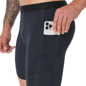 <b>Men</b>’s Activewear <b>Compression</b> <b>Shorts</b> Soft & Stretchy <b>Shorts</b> Quick-Dry Sports <b>Compression</b> <b>Shorts</b> <b>Men</b> <b>Compression</b> 88% Polyester 12% - Product Image 6