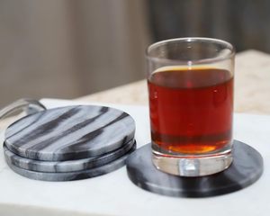 Premium Marble Tea <b>Coaster</b> <b>Set</b> of 4 for Office Table and Decoration from Indian Supplier Cup <b>Coaster</b> - Product Image 6