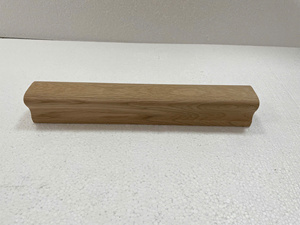 Wood Handrail 4200mm Length Groove 41mm Traditional Stair Railings Wall-Mounted Staircase Parts - Product Image 3