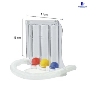 Respirómetro K-Star, Ejercitador Respiratorio, Dispositivo de Ejercicio Pulmonar para Terapia Respiratoria, Entrenador para Mejorar la Capacidad Pulmonar - Product Image 1