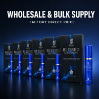 Spray Retardant Masculin Formule Herbal Maca Ginseng Action Rapide Longue Durée Flacon Spray de Soutien à l'Amélioration