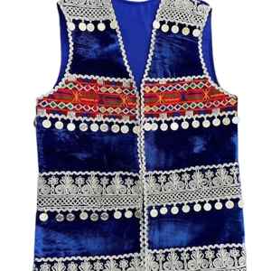 Elegante Chaleco Premium Afgano para Hombre, Diseño Sólido con Botones, Personalizable, Trajes Casuales de Invierno, Diseño Elegante, Perfecto para Celebraciones, Tela de Lana Peinada - Product Image 1