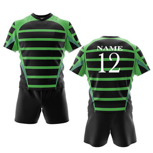 Wholesale Manufacturer Rugby Team Uniform Set for Men Youth Club Durable Polyester Fabric - Product Image 6