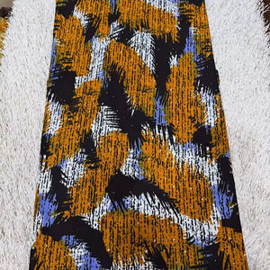 Tissu en coton Ankara imprimé africain de qualité supérieure pour la mode féminine, motifs uniques Sierra Leone - Product Image 1