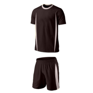 Ensemble de maillot de football vert et jaune pour hommes, manches courtes, uniforme athlétique respirant, col rond, taille élastique, toutes saisons - Product Image 2