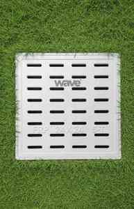 Couvercle de caniveau carré en FRP renforcé 24 x 24 pouces, 5 tonnes, léger, pour drainage industriel, durable - Product Image 1