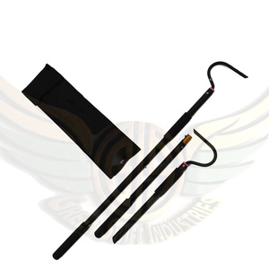 Màu xanh lá cây nhanh chóng ngành công nghiệp thép không gỉ rắn móc cho bò sát bắt và nhỏ rắn quản lý - Product Image 5