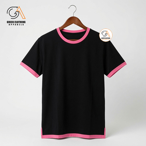 Ropa de Moda, Camiseta Alpha Kapa Soror Blanca y Verde con Cuello Redondo, Corte Regular, Manga Corta, 100% Algodón - Product Image 3