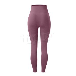 Venta al por mayor de deportes personalizados Crossover cintura Fitness Leggings mujeres Legging para el gimnasio Fitness ropa deportiva para las mujeres - Product Image 2