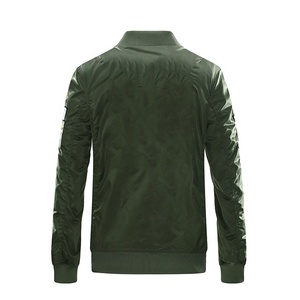 Chaqueta Bomber Personalizada para Hombre, Talla Grande, Resistente al Viento e Impermeable, con Cierre Completo, Cuello y Bolsillos, Chaqueta de Invierno Totalmente Personalizable - Product Image 6