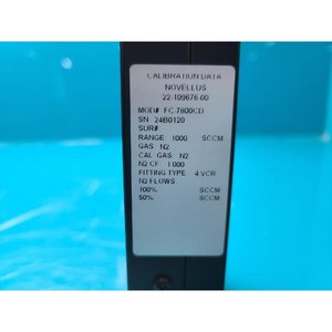 Controlador de Flujo Másico AERA FC-7800CD N2 1SLM Usado Como Está, Piezas de Equipos Semiconductores Legados - Product Image 5