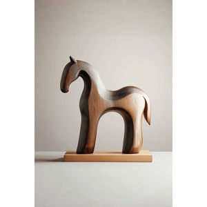 Escultura de Madera Hecha a Mano para Decoración del Hogar, Arte y Exhibición - Product Image 3
