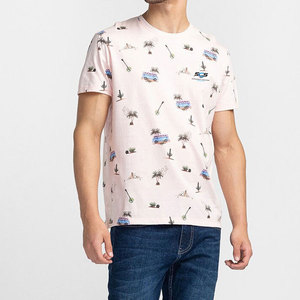 Camiseta de verano para hombre, holgada, 100% algodón, con estampado gráfico, de alta calidad, ligera y transpirable. - Product Image 2