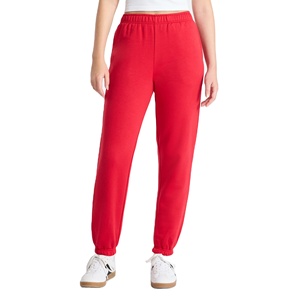 Pantalons de jogging en coton élégants pour femmes grandes tailles, design personnalisé, couleur unie, décontractés, pour l'entraînement - Product Image 2