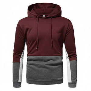 Sudadera con Capucha Personalizada con Logotipo para Hombre, Ropa Deportiva Ecológica, 100% Poliéster, Forro Polar Técnico, Cierre Completo, Diseño sin Forro, Cuello con Capucha, Lisa - Product Image 1
