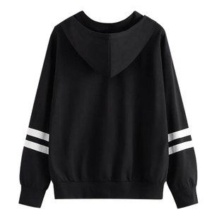 เสื้อฮู้ดพิมพ์ลายสไตล์คนเมืองสำหรับผู้หญิง ออกแบบเองได้ แต่งสีสันแบบ Color Block  เสื้อสเวตเชิ้ตแฟชั่นสตรีทแวร์แนวมืออาชีพ รุ่นใหม่ ปี 2026 - Product Image 1