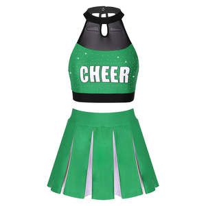 Uniformes de cheerleaders sur mesure, haute qualité, pour femmes, danse, cheerleading, OEM, strass All Star, pour équipes de cheerleading et de danse - Product Image 3