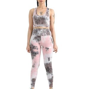 Vêtements de sport personnalisés avec logo pour femmes, tenue de sport à fort impact, vêtements de yoga, ensemble de fitness grande taille, haut de sport - Product Image 1