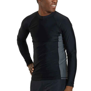 Rashguard pour homme de qualité supérieure, respirant, séchage rapide, léger, coupe compressive, vêtements de sport, logo personnalisé, vêtements d'entraînement en salle de sport, rashguard - Product Image 5