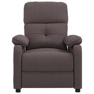 เก้าอี้นวดผ้าสีน้ำตาลเข้ม ไม้ และโลหะ ขนาด 28.7 X 35.4 X 39.4 นิ้ว - Product Image 3