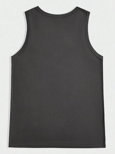 Camiseta sin mangas de algodón para hombre, de secado rápido, transpirable, para gimnasio, cómoda, de punto, para exteriores, venta al por mayor - Product Image 2