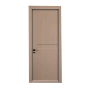 Puertas de Hotel Insonorizadas Directas de Fábrica, Puertas de Entrada para Apartamentos, Puertas Batientes de Madera Compuesta WPC para Dormitorios - Product Image 2