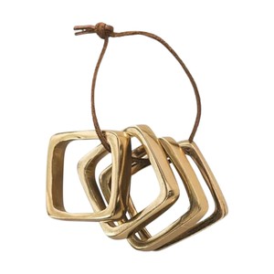 Juego de 12 Anillos Porta Servilletas de Aluminio con Acabado Dorado Pulido para Decoración de Eventos, Cumpleaños y Bodas - Product Image 2